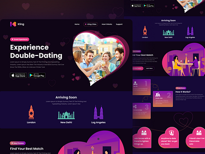 Dating Landing Page