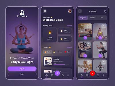 Fitness & Gym App