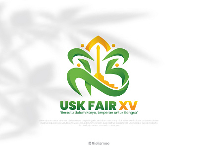 USK FAIR 15 LOGO CONTEST brand branding content design event logo logo contest logo event