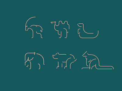 Animal logos graphic design logo