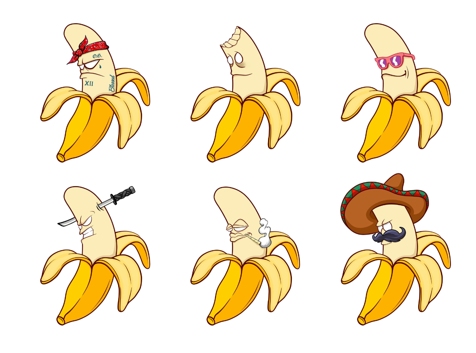 NFT Banana Character by Ivan Yarovyi on Dribbble