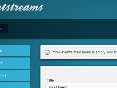 Eventstreams Admin