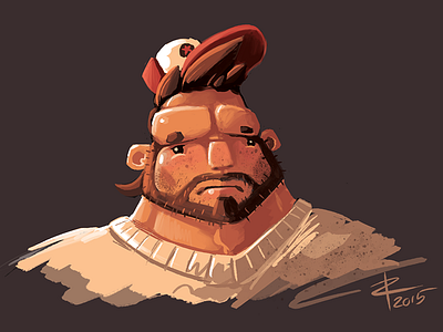 Conrad Style Test 4 character design game indie