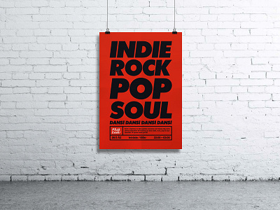 Indie Music Poster