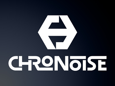 Chronoise Logo illustrator logo music
