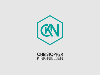 CKN Monogram + Text Block - 2017 hexagon logo monogram