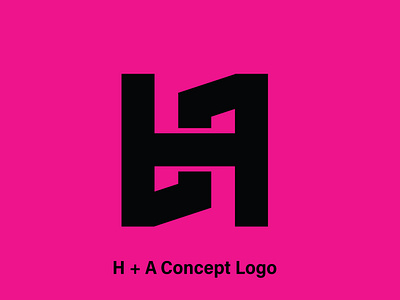 H + A Concept Logo