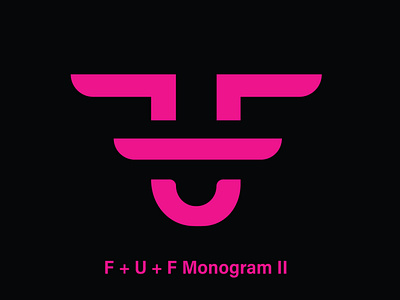 F + U + F Monogram II branding design icon illustration illustrator logo minimal