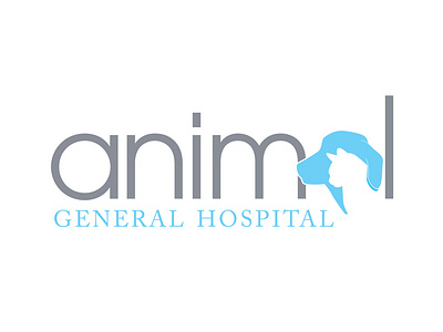 Animal General Hospital Logo graphic design logo