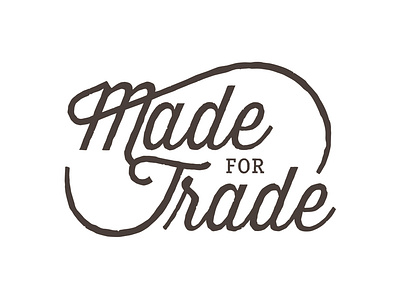 Made For Trade Logo graphic design logo