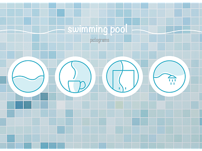 Pool pictograms