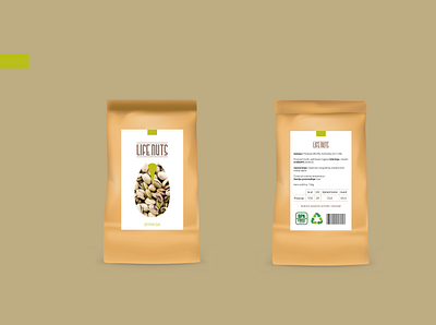 Pistachio packaging bio branding design ecology graphicdesign illustration logo minimal package mockup packaging pistachio typography vector