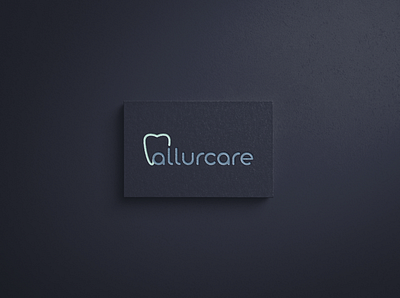 Allurcare Logo allurcare blue care dentist design graphicdesign illustration logo logodesign logotype minimal teeth tooth typography vector