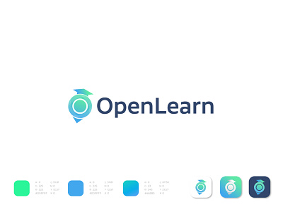 Education Logo Design for OpenLearn (unused) app icon book logo brand identity branding branding design collage logo creative logo education logo flat logo gradient graphicdesign icon design illustration logo logo designer logotype minimal logo modern logo o logo school logo