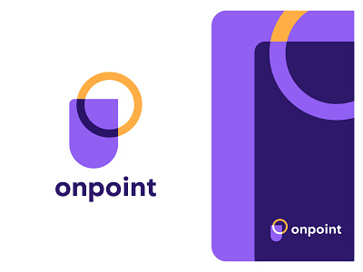 Onpoint Branding Logo (unused) agency brand identity branding colorful logo letter logo logo designer logo mark logotype minimal logo modern logo o letter logo o logo onboarding onepoint online marketing online shop online store p letter p letter logo p logo