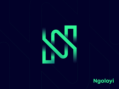 N letter logo for Ngoloyi a b c d e f g h i j k l m n abstract logo app icon brand identity branding design branding branding and identity creative colorful modern logo gradient grid logo lettermark logo designer logodesign logotype logos logo minimal design modern logo design n logo o p q r s t u v w x y z tech trendy logo