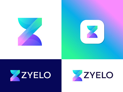 Modern Branding Logo Design for zyelo abstract brand identity branding branding design design gradient logo graphicdesign letter logo logo logo design logo design branding logo designer logo mark logotype modern logo professional logo designer vector z z logo z mark