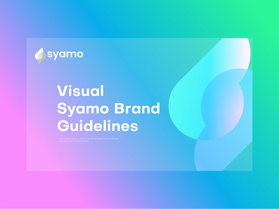 Modern colorful theme Design। Logo Design for syamo abstract b b logo b mark brand identity branding design design graphicdesign letter logo logo logo design logo design branding logo designer logo mark logotype modern logo modern logo gradient logo professional logo designer ui design