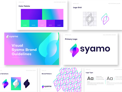 Branding Logo Design for syamo abstract brand identity branding branding design design gradient logo graphicdesign letter logo logo logo design logo design branding logo designer logo mark logotype modern logo professional logo designer s s logo s mark vector