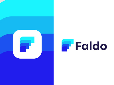 Modern F logo | Faldo branding | f letter mark abstract app brand identity branding agency colorful logo creative logo f f letter f logo f mark flat logo identity designer illustration letter logo logo logo designer logotype minimal logo modern logo symbol