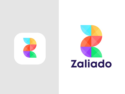 Modern Z logo | Zaliado branding | s letter abstract app brand identity branding agency colorful logo creative logo flat logo identity designer illustration letter logo logo logo designer logotype minimal logo modern logo s symbol z letter z logo z mark