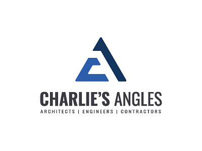 Charlie's Angles branding design flat graphic design icon logo logo design logos minimal vector