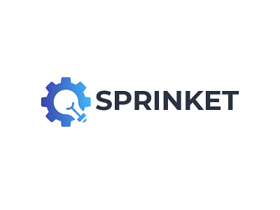 Sprinket branding design flat icon logo logo design logos minimal vector