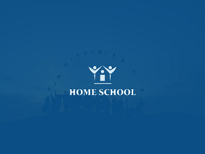 Home School logo design branding business logo design flat hanif mia icon logo logo design logo design branding logo design concept