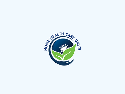 Home health care unit logo design