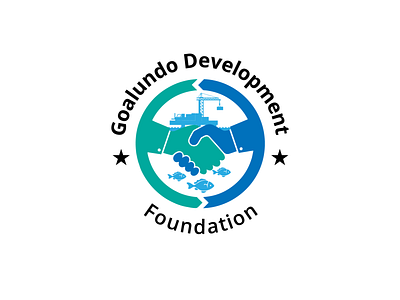 Goalundo development Foundation branding business logo logo design logo design branding