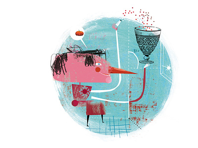 Illustration for SÀPIENS Magazine,
(Barcelona).