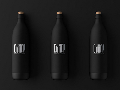 Cunca Selection wines branding carteles diseño gráfico illustration logo design logotype marca merchandising typography vector