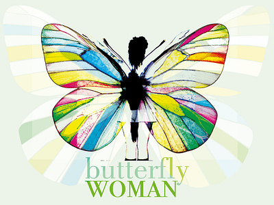 Butterfly Woman beautiful branding carteles colours design diseño gráfico illustration ilustration marca photography project typography