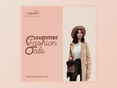 Fashion Social Media Post Design | Instagram Post Design banner design branding dribbble best shot fashion social media post design illustration social media
