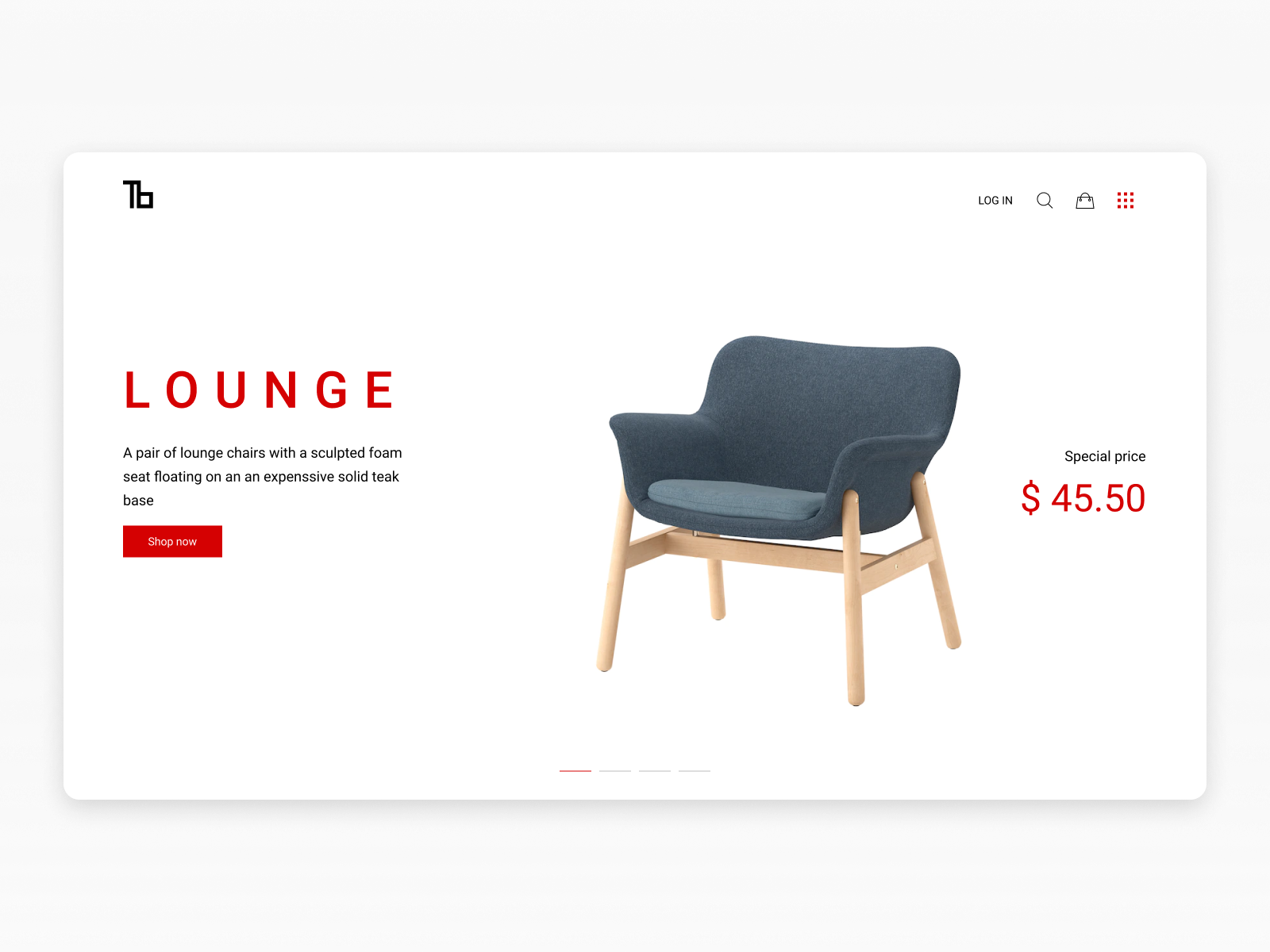 Furniture store concept by Евгений Кириян on Dribbble