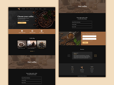Coffee coffee creative design ux ui web web design