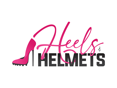 Heels & Helmets branding design logo sports