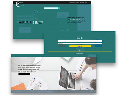 Freelancer concept website
