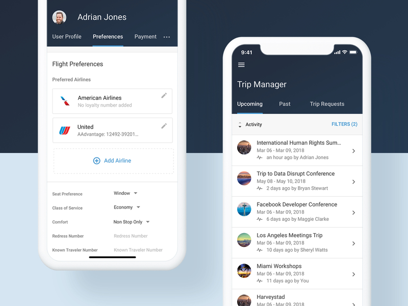  TRAVO  Dashboard Mobile by Csaba Hodgyai for N tan on Dribbble