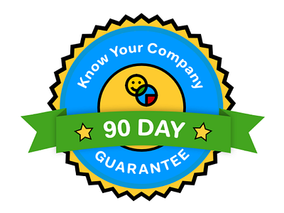 Know Your Company — 90 Day Guarantee Badge