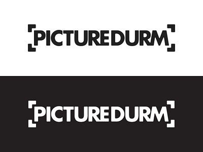 PictureDURM logo branding futura bold identity logo type
