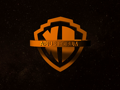 3D logo animation | Apius 3d 3d animation 3dlogo animation branding cinema design graphic design logo motion graphics