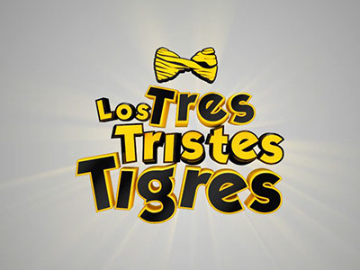 Los Tres Tristes Tigres Logo V3D 3d cinema4d design elweydelrender logo modrunkey