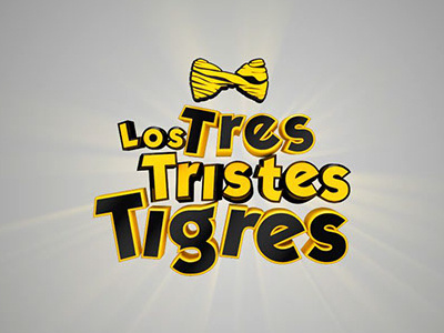 Los Tres Tristes Tigres Logo V3D