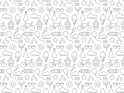 Creativity Pattern graphic design icon icon design one line pattern