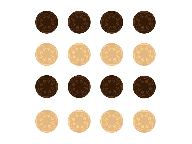 Gotta Taste Em All cookies design gif icon design motion design oreos