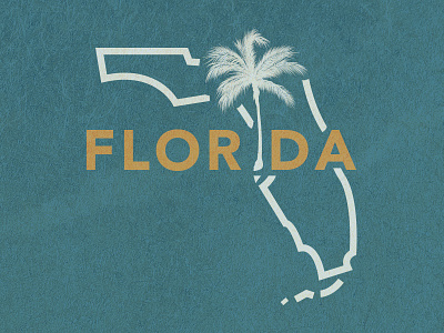 Florida florida graphic map outlines state united usa