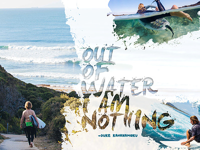 Out Of Water quotes splatter surf surfing