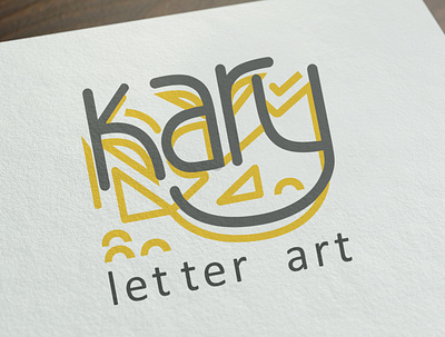 My own logo) branding design lettering logo