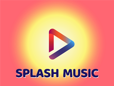 Splash Music Brand Logo 100 logo best logo design brand brand identity branding design art logo logo design logos logotype minimal logo negative space logo premium premium logo typogaphy vinatge logo vinatge logo